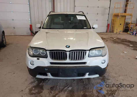 2007 BMW X3 3.0Si from USA, damaged, VIN WBXPC93407WF16414